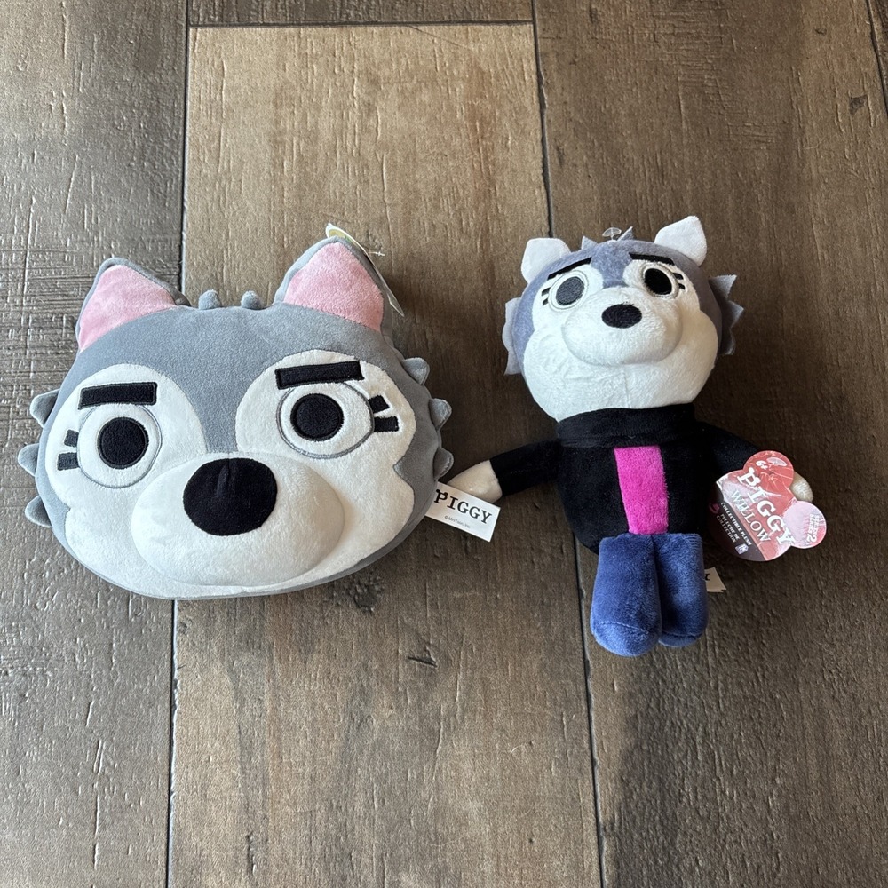 Piggy DoughMigos Willow Head Plush Dough Migos New With Tags & Figure Lot Of 2
